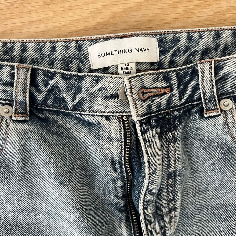 Something navy split jeans - Picture 3 of 4
